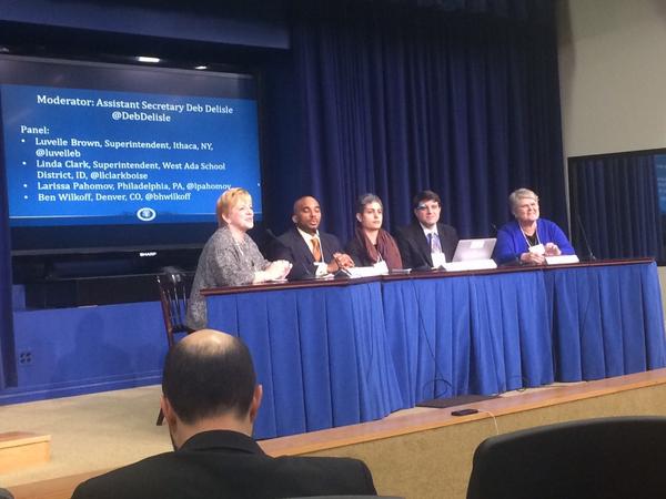 In the EEOB Auditorium.